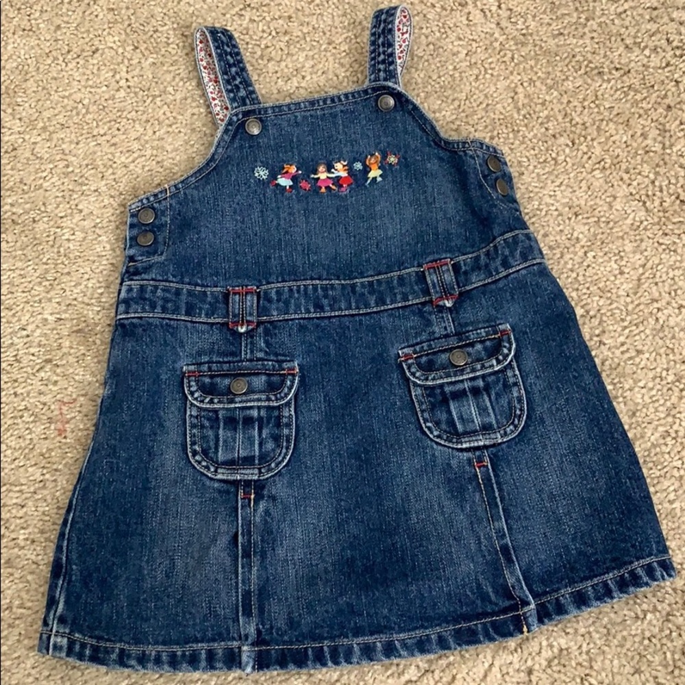 Janie and jack adorable jeans dress